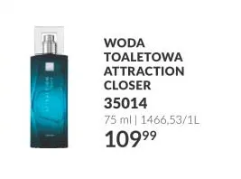 Woda toaletowa Attraction Closer promocja w AVON