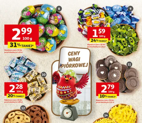 Cukierki kapitańskie, kukułki, tutti frutti, mleczne, eukaliptusowe, landrynki lodowe luzem lub w opakowaniu promocja w Auchan
