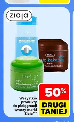 Płyn dwufazowy do demakijażu Ziaja promocja w Carrefour Market