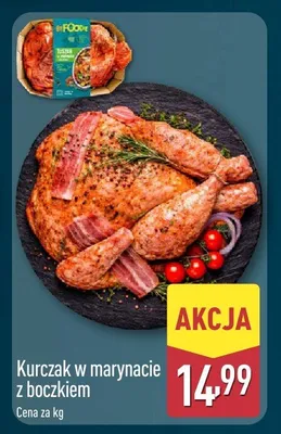 Kurczak w marynacie z boczkiem promocja w Aldi