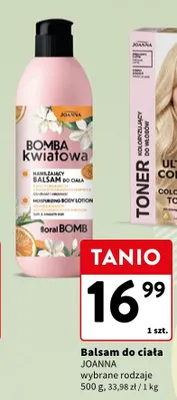 Balsam do ciała JOANNA Bomba Kwiatowa promocja w Intermarche