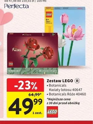 Zestaw LEGO Botanicals promocja w Intermarche