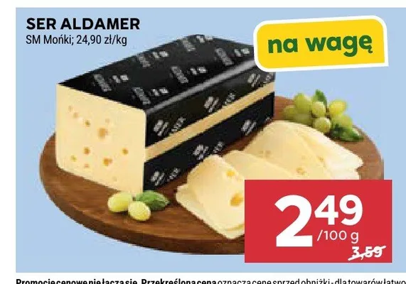 Ser aldamer SM Mońki promocja w Stokrotka