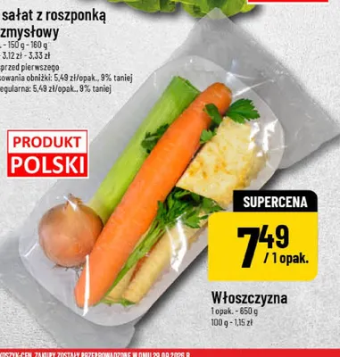 Włoszczyzna promocja w POLOmarket
