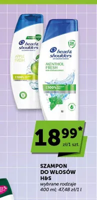 Szampon do włosów H&S promocja w ABC