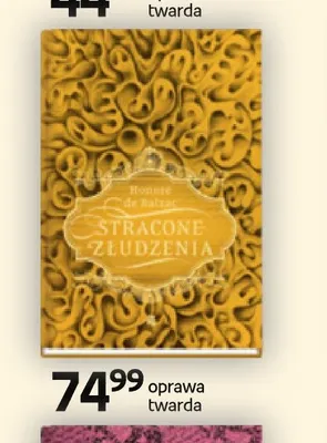 Książka Stracone złudzenia Honoré de Balzac W.A.B. promocja w Empik