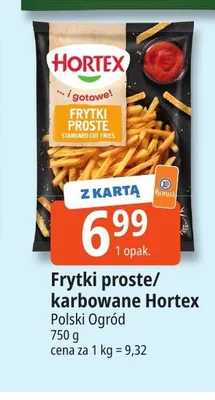Frytki karbowane Hortex Polski Ogród promocja w Leclerc