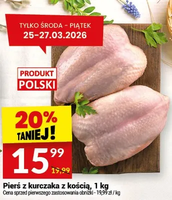 Pierś z kurczaka z kością promocja w Twój Market