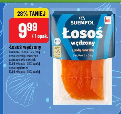 Łosoś wędzony na gorąco Contimax promocja w POLOmarket