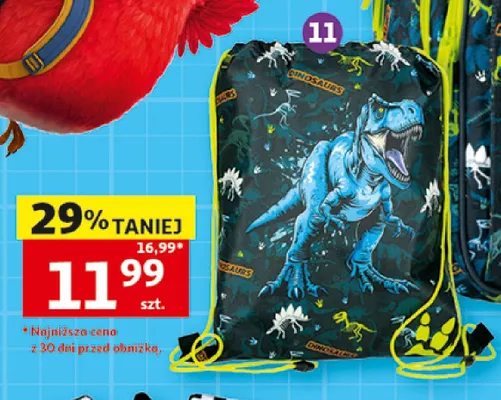 Worek szkolny Starpak Dino promocja w Auchan