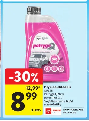 Płyn do chłodnic Orlen Petrygo Q New promocja w Intermarche