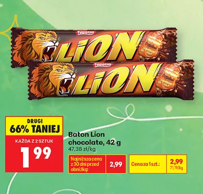 Baton Lion chocolate promocja w Biedronka