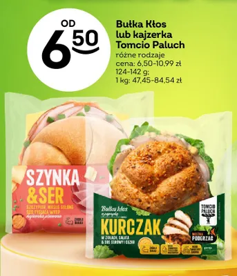 Bułka kłos z papryką kurczak Tomcio Paluch promocja w Żabka