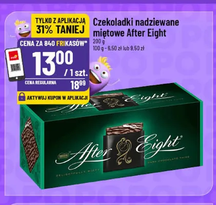 Czekoladki nadziewane miętowe After Eight promocja w POLOmarket
