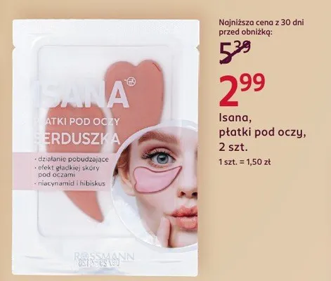 Płatki pod oczy rduszu promocja w Rossmann