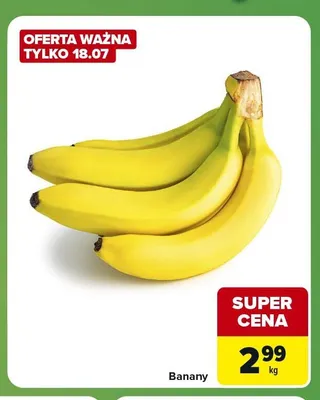 Banany promocja w Carrefour Express