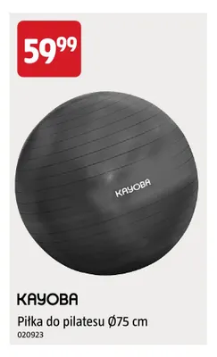 Piłka do pilatesu Ø75 cm Kayoba promocja w Jula