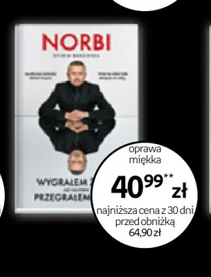 Książka Wygrałem przegrałem Norbi promocja w Empik