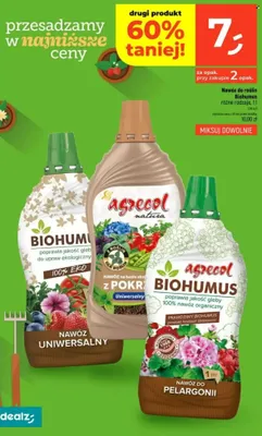Nawóz do roślin Biohumus Agrecol promocja w Dealz