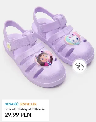 Sandały dziecięce Gabby's Dollhouse promocja w Sinsay
