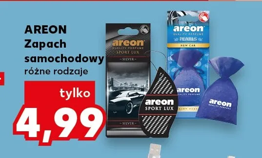 Zapach samochodowy AREON promocja w Kaufland