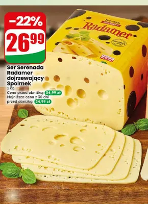 Ser Serenada Radamer dojrzewający promocja w Dino