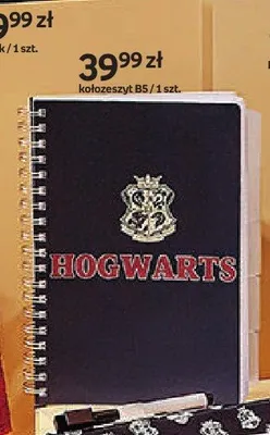 Kołozeszyt B5 Harry Potter Hogwarts promocja w Empik