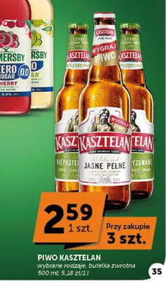 Piwo Kasztelan promocja w ABC
