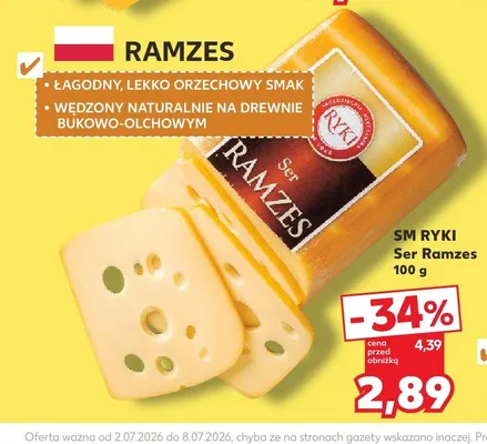Ser Ramzes SM Ryki promocja w Kaufland