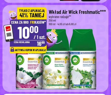 Wkład Air Wick Freshmatic Białe Kwiaty promocja w POLOmarket