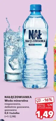Woda mineralna gazowana promocja w Kaufland