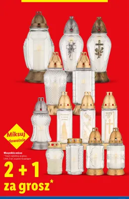Znicze promocja w Lidl