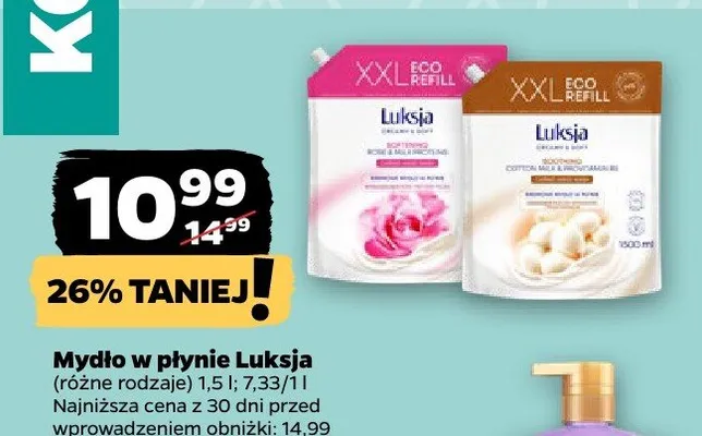Mydło w płynie promocja w Netto