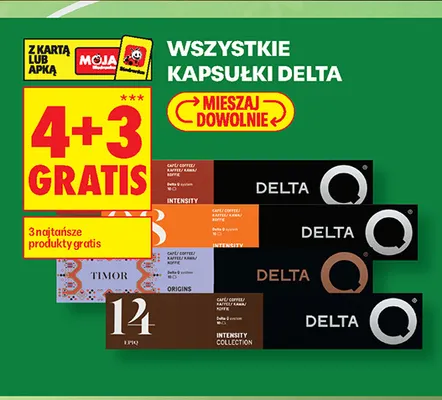Kapsułki Delta promocja w Biedronka