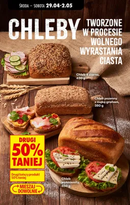 Chleb 4 ziarna promocja w Biedronka