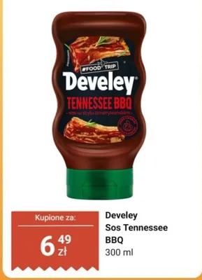 Sos Tennessee BBQ Develey promocja w Dino