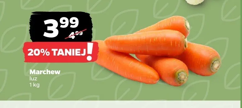 Marchew promocja w Netto