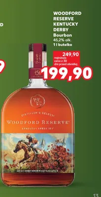Bourbon Woodford Reserve Kentucky Derby promocja w Kaufland