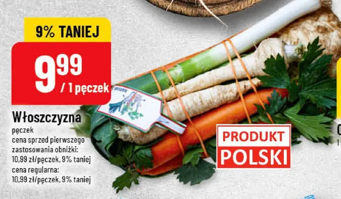 Włoszczyzna promocja w POLOmarket