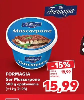 Ser Mascarpone Formagia promocja w Kaufland