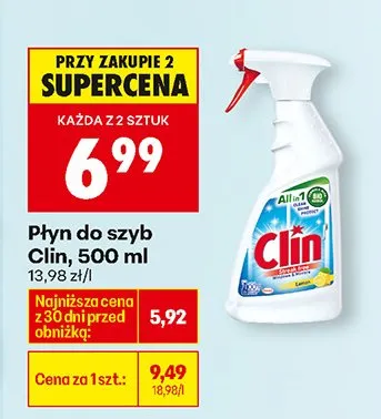 Płyn do szyb promocja w Biedronka