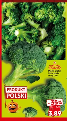 Brokuł polski Stąd Takie Dobre! promocja w Kaufland