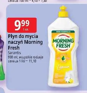 Płyn do mycia naczyń Morning Fresh promocja w Leclerc