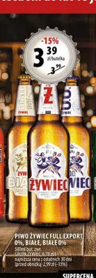 Piwo Żywiec Full Export promocja w Arhelan