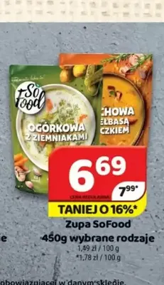 Zupa SoFood promocja w Delfin