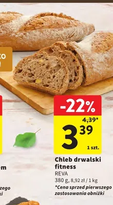 Chleb drwalski fitness Reva promocja w Intermarche