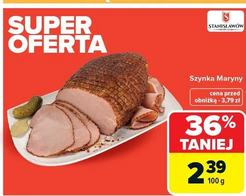Szynka maryny promocja w Carrefour Market