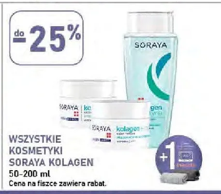 Wszystkie kosmetyki Soraya Kolagen 50-200 ml promocja w Stokrotka