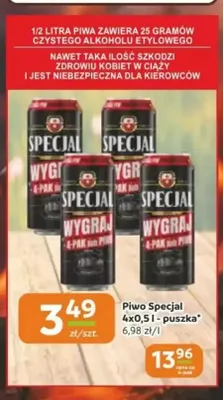 Piwo Specjal 4-pak 500ml promocja w Gama