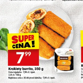 Krokiety burrito Białecki Kuchnia promocja w Twój Market